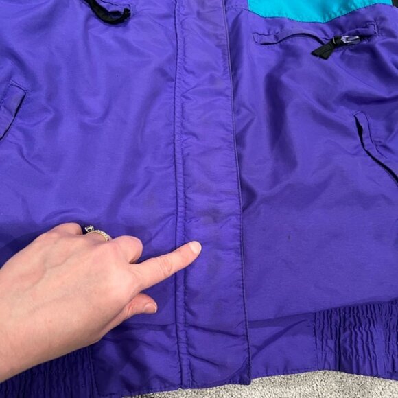 Vintage Columbia Ski Jacket Vamoose 2 Piece 90s Womens Size Large - Picture 11 of 13